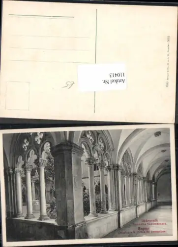 110413,Dubrovnik Ragusa Samostan Dominikaner Kirche
