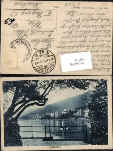 160778,Abbazia Ufer 1928