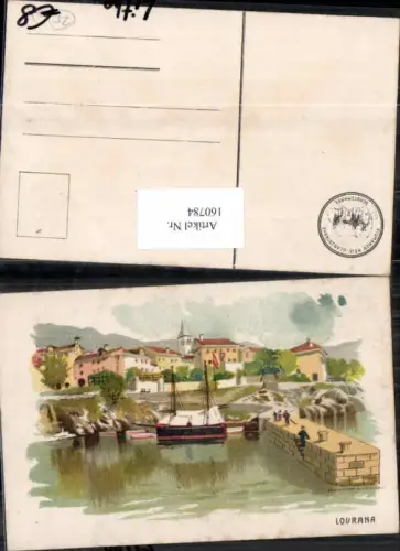 160784,Litho Lovrana Laurana 1900