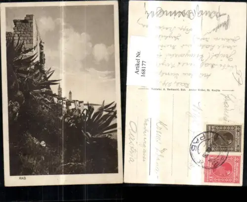 168177,Rab Ansicht Ruine