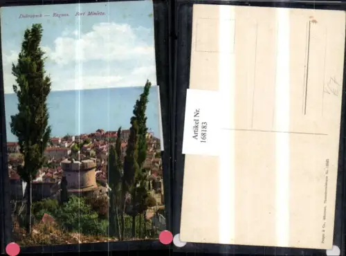 168183,Dubrovnik Ragusa Fort Minceto pub Purger e Co 12565