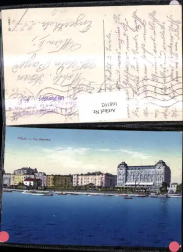 168192,Pola Via Stazione Boote