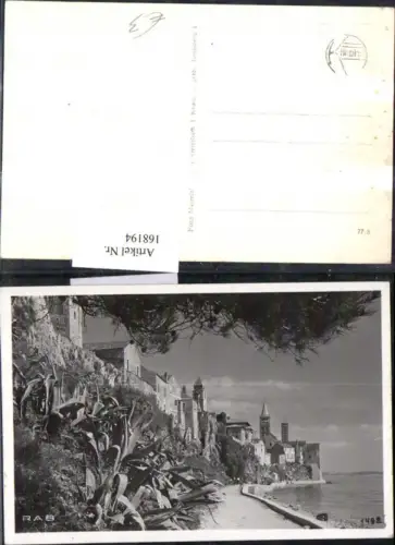 168194,Rab Ortsansicht Meer Kroatien