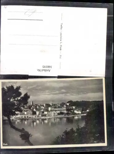 168195,Rab Ortsansicht Meer Kroatien