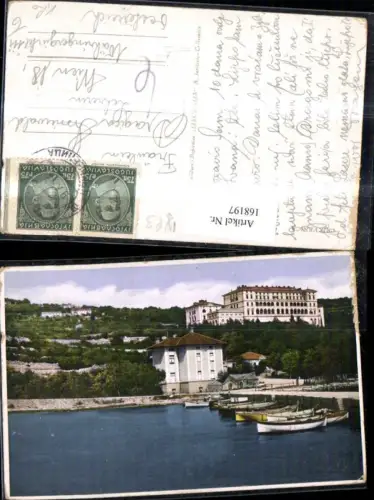 168197,Crikvenica 1933 Boote