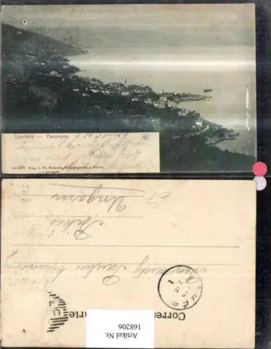 168206,Lovrana Panorama Meer Totale