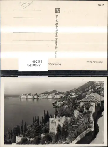168240,Dubrovnik Ragusa Ortsansicht Meer