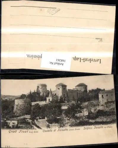 168261,Schloss Tersatto bei Fiume Kroatien