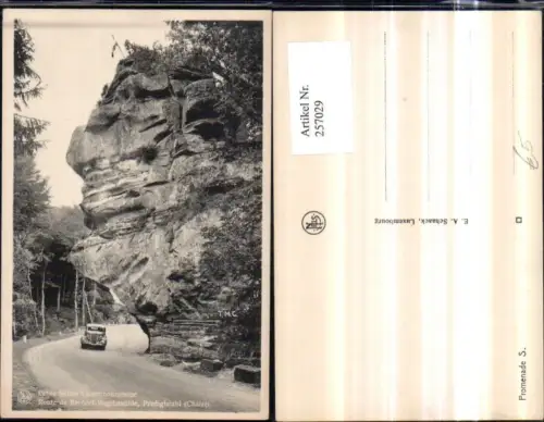 257029,Luxemburger Schweiz Route de Berdorf – Vogelsmühle Predigtstuhl Chaire Felsen Straße Automobil