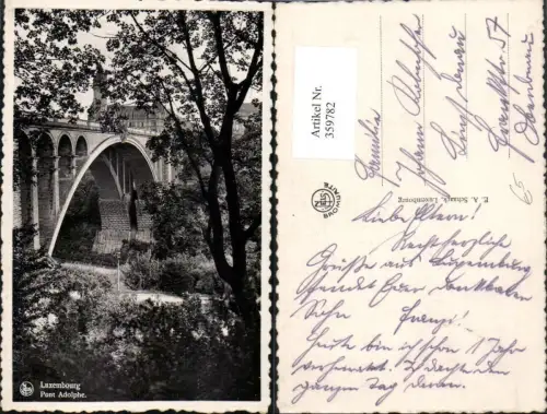 359782,Luxembourg Luxemburg Pont Adolphe Brücke
