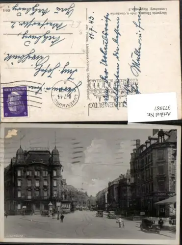 373987,Luxembourg Luxemburg Straßenansicht Hotel Staar