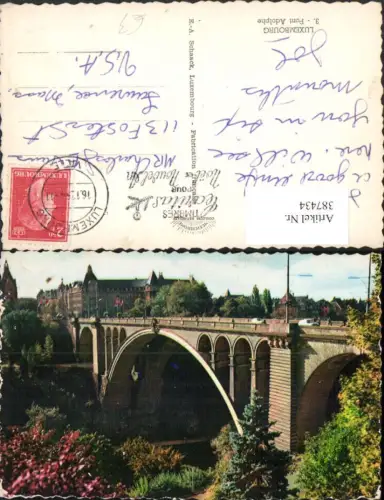 387434,Luxembourg Luxemburg Pont Adolphe Brücke