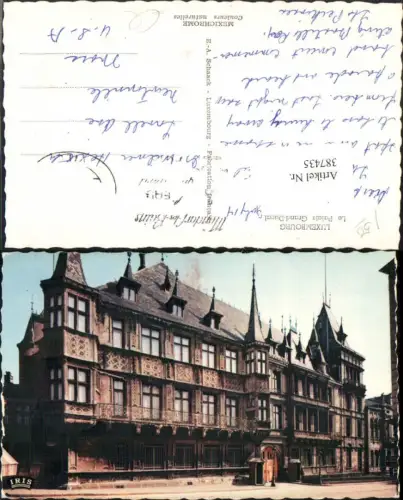 387435,Luxembourg Luxemburg Le Palais Grand-Ducal Großherzogliches Palais