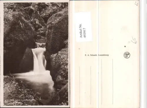 493917,Luxembourg Hallerbach Wasserfall Schlucht
