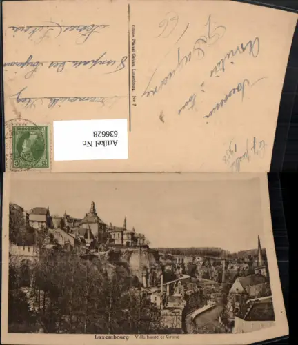 636628,Luxemburg Ville haute et Grund Luxembourg