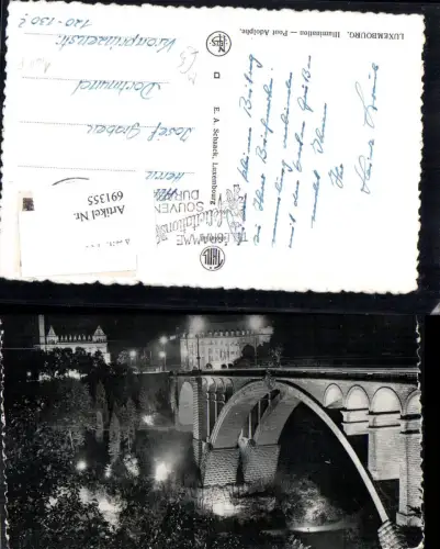 691355 Luxemburg Luxembourg Pont Adolphe Brücke