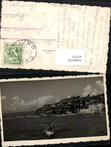 433121,Foto AK Macedonia Ohrid Teilansicht Kajak Boot