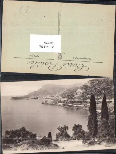 144226,Monaco vue prise Roquebrune