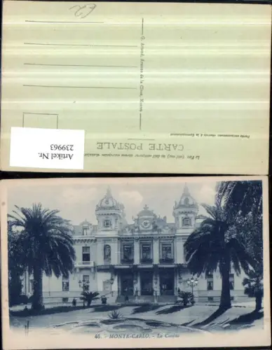 239963,Monte Carlo Le Casino