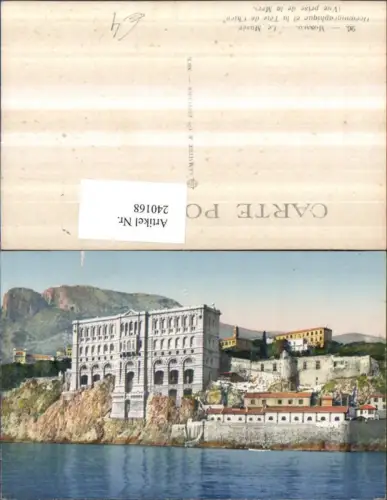 240168,Monaco Le Musee Oceanographique et la Tete de Chien Museum