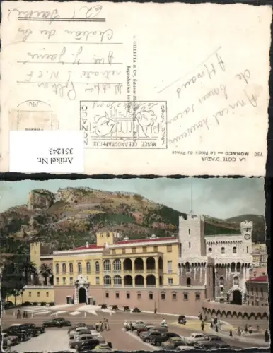 351243,Monaco Le Palais du Prince Palast