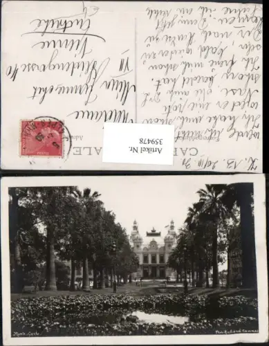 359478,Monaco Monte-Carlo Jardins et le Casino Park