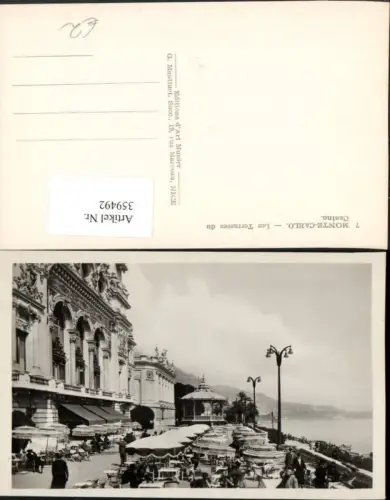 359492,Monaco Monte-Carlo Les Terrasses du Casino Terrasse