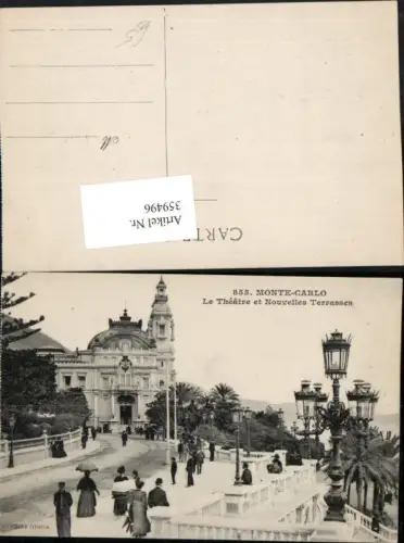 359496,Monaco Monte-Carlo Le Theatre et Nouvelles Terrasses Theater