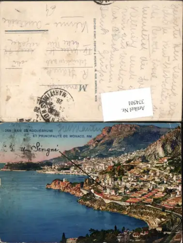374501,Monaco Totale Küste