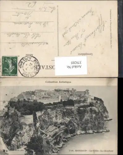 379205,Monaco La Ville Le Rocher Totale