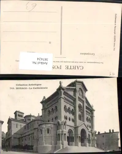 387424,Monaco La Cathedrale Kirche