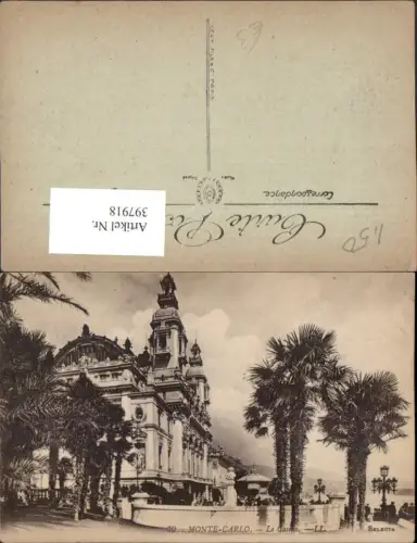 397918,Monaco Monte-Carlo Le Casino