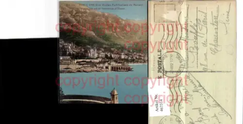 467314,Monaco Monte-Carlo et Vieilles Fortifications de Monaco Teilansicht