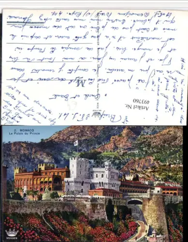 493760,Monaco Le Palais du Prince Fürstenpalast