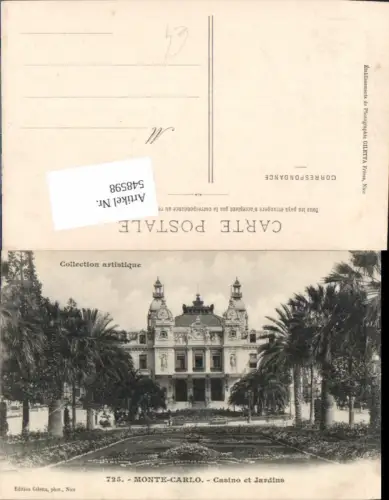 548598,Monaco Monte Carlo Casino Jardins