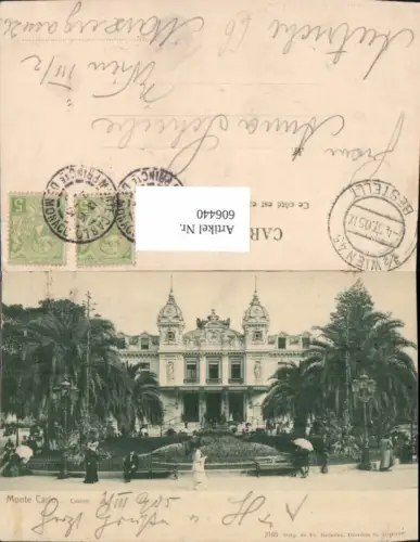 606440,Monaco Monte Carlo Casino Kasino 1905