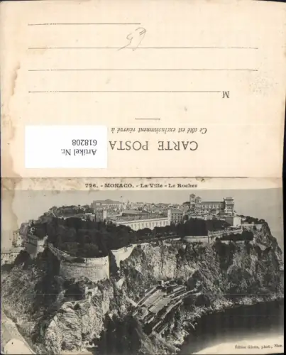 618208,Monaco La Ville Le Rocher Fürstenpalast