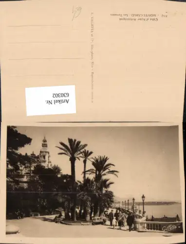 630302,Monaco Monte-Carlo Les Terrasses Cote d Azur