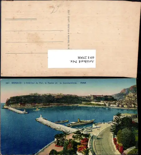691298 Monaco Monte Carlo Port Hafen