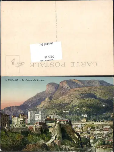 702735 Monte Carlo Monaco Le Palais du Prince