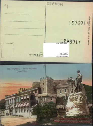 702739 Monte Carlo Monaco Le Palais du Prince