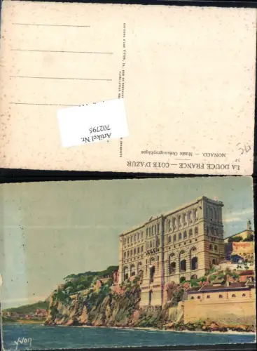 702795 Monte Carlo Monaco Musee Oceanographique pub YVON 52