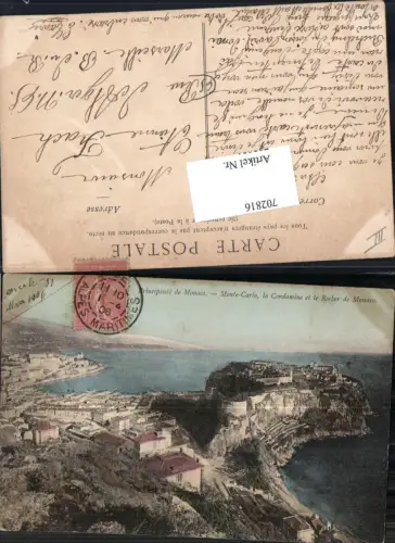 702816 Monte Carlo Monaco Rocher