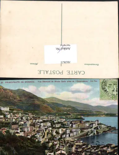 702821 Monte Carlo Monaco Observatoire pub ND. Phot. 26