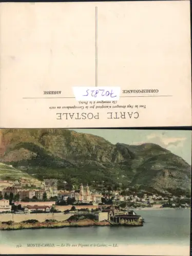 702825 Monte Carlo Monaco Le Tir aux Pigeons et le Casino pub Lehnert e Landrock 952