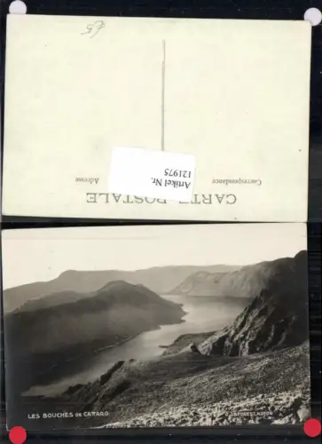 121975,Les Bouches Cattaro Kotor 1920