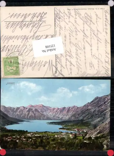 125108,Cattaro Kotor Tolle Karte Purger Co 8425