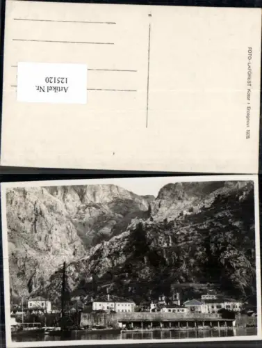 125120,Kotor Cattaro 1928