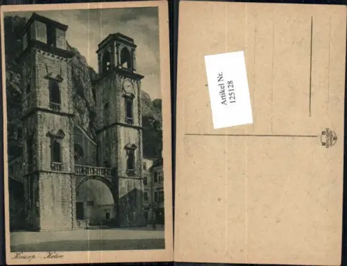 125128,Cattaro Kotor Kirche