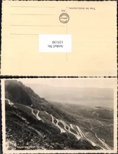 125130,Cattaro Kotor Serpentinen Lovcen